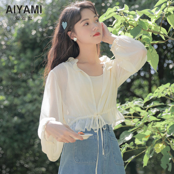 เสื้อชีฟองเกาหลี เสื้อชีฟองสวยๆ