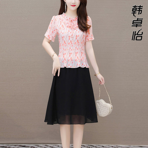 เดรสวัยผู้ใหญ่40-60ปี เดรสคุณแม่ ชุดเดรสทำงานวัยผู้ใหญ่ แบรนด์ MAMA DRESS