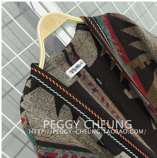 เสื้อคลุมกันหนาว ตัวยาว ผ้าทอเนื้อแน่นนุ่ม งานดีผ้าดีตามแบบเลยจ้า ใครชอบแนวนี้ต้องรีบจัดเลยจ้า