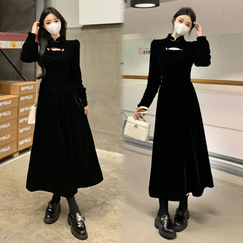 เดรสสาวอวบ มีไซส์ L-4XLอกเสื้อ 38-47 นิ้ว ใส่ได้ทั้งสาวหุ่นดีน่ารักจนถึงสาวอวบพลัสไซส์ จัดส่งฟรี! ทักแชทสั่งซื้อ