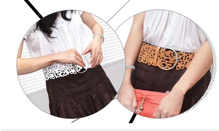 เข็มขัดหนัง Pu เข็มขัดผู้หญิง เข็มขัดแฟชั่น เส้นใหญ่ ใส่กับ ชุดเดรส ใส่แบบ โชว์ เข็มขัด แกะลาย ดอกไม้ ทั้งเส้น งานดีไซน์ มีหลายสีค่ะ 201361