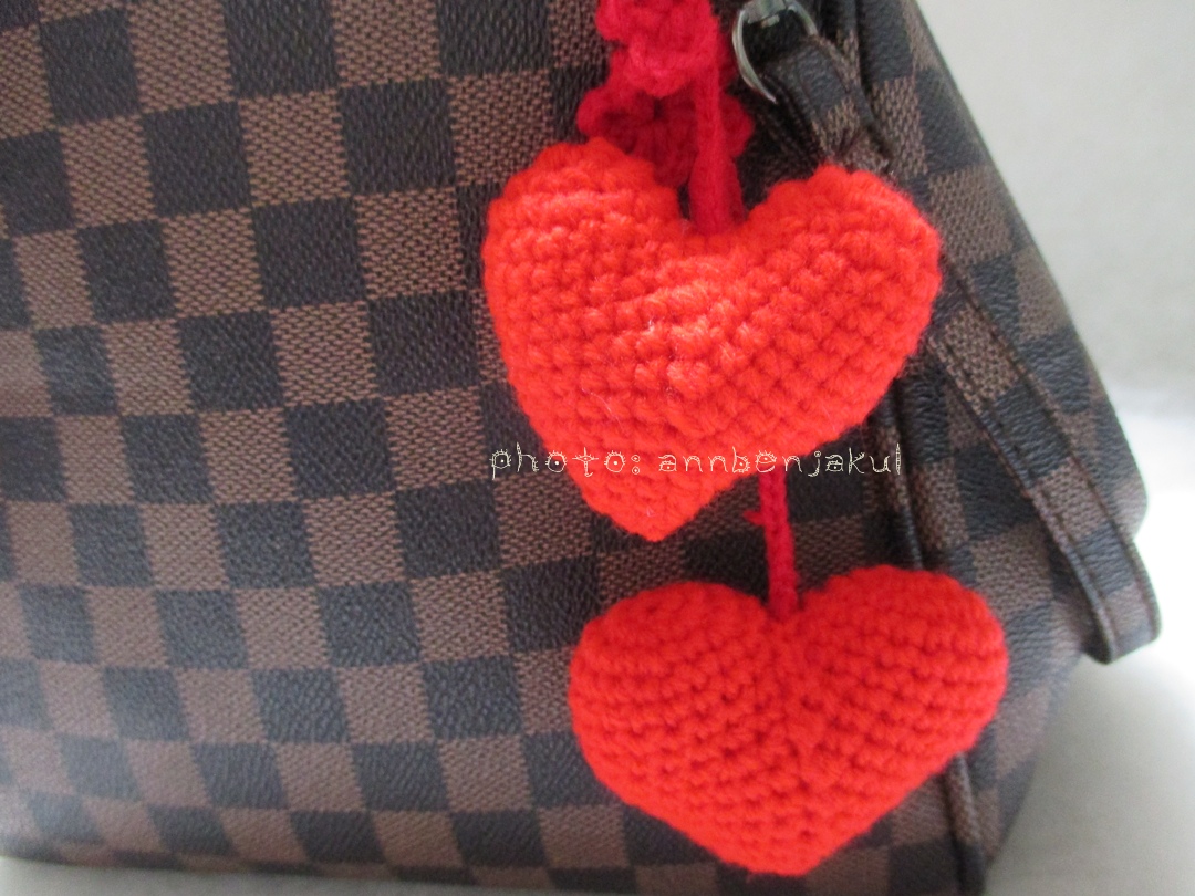 ที่ห้อยกระเป๋าหัวใจคู่