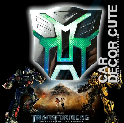 TRANSFORMER - โลโก้ทรานฟอร์มเมอร์ มีไฟ ติดรถ Logo Transformer ติดไฟท้ายรถ