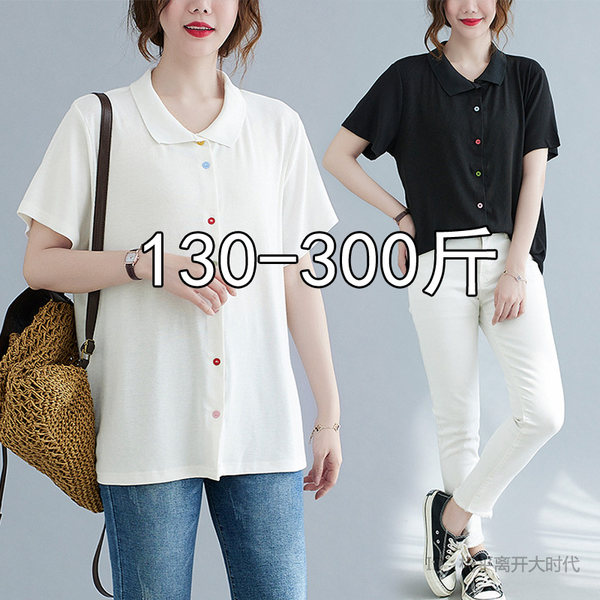 เสื้อเชิ้ตสาวอ้วนมีไซส์ใหญ่มาก มีไซต์2X-7X(อกเสื้อ43-63นิ้ว)น้ำหนักผู้สวม50-170กิโลกรัมใส่ได้