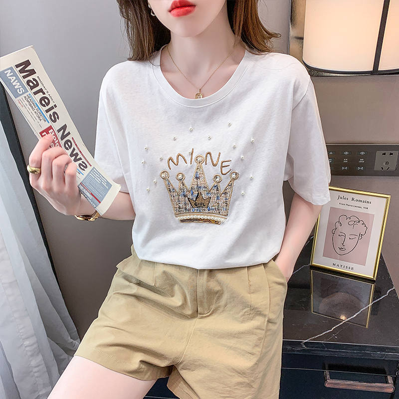 เสื้อยืดวัยรุ่นน่ารักๆ เสื้อวัยรุ่นแขนสั้น เสื้อผ้าวัยรุ่นเกาหลี แบรนด์ Wiyike