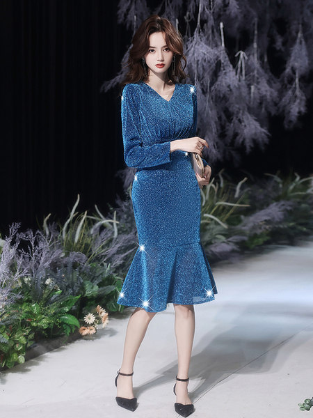ชุดราตรี ชุดออกงาน ดีไซน์หรู แบรนด์ Angel