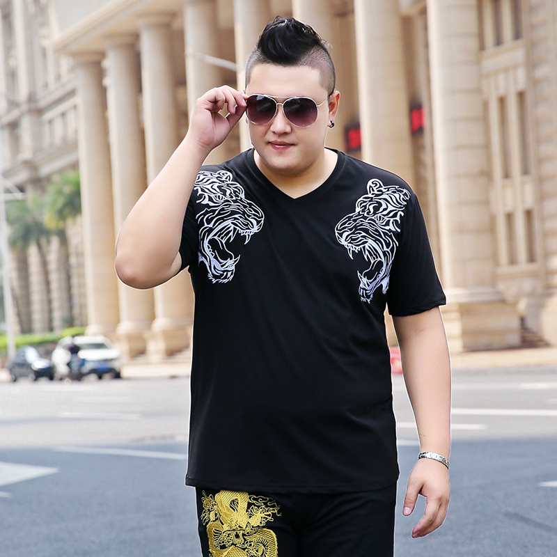 เสื้อยืดผู้ชายอ้วน S-5XL(อกเสื้อ39-51นิ้ว)