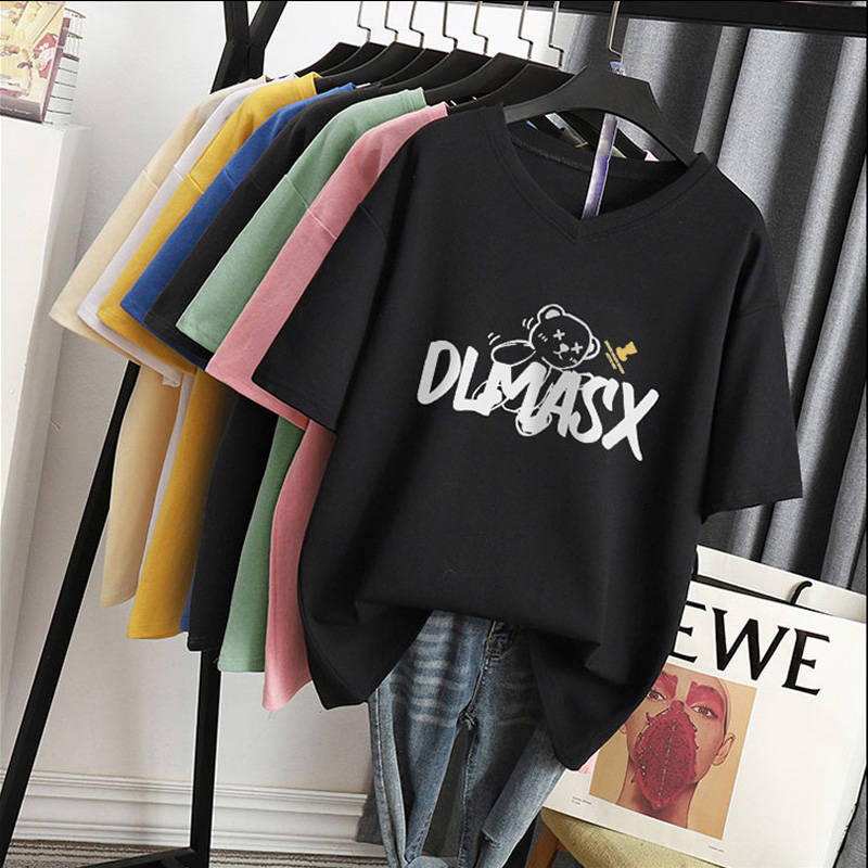 เสื้อโอเวอร์ไซส์เกาหลี เสื้อยืดพลัสไซส์ เสื้อยืดคนอ้วน เสื้อยืดโอเวอร์ไซส์ผู้หญิง