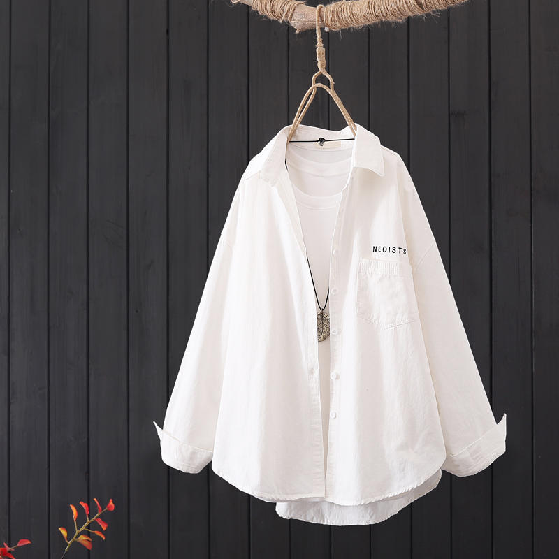 แบบเสื้อสวยๆ เสื้อผ้าฝ้ายลินิน เสื้อเชิ้ตผ้าลินิน