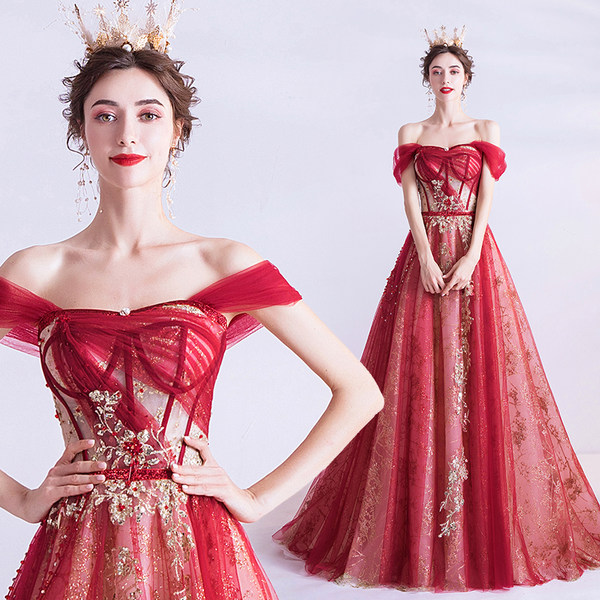 ชุดราตรี ชุดออกงาน ดีไซน์หรู แบรนด์ Angel