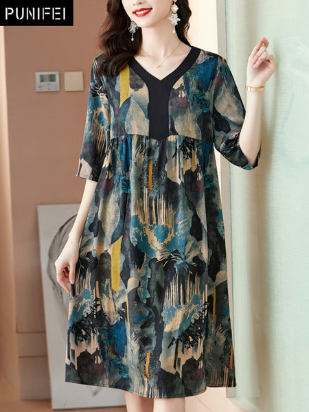 เดรสวัยผู้ใหญ่40-60ปี เดรสคุณแม่ ชุดเดรสทำงานวัยผู้ใหญ่ แบรนด์ MAMA DRESS