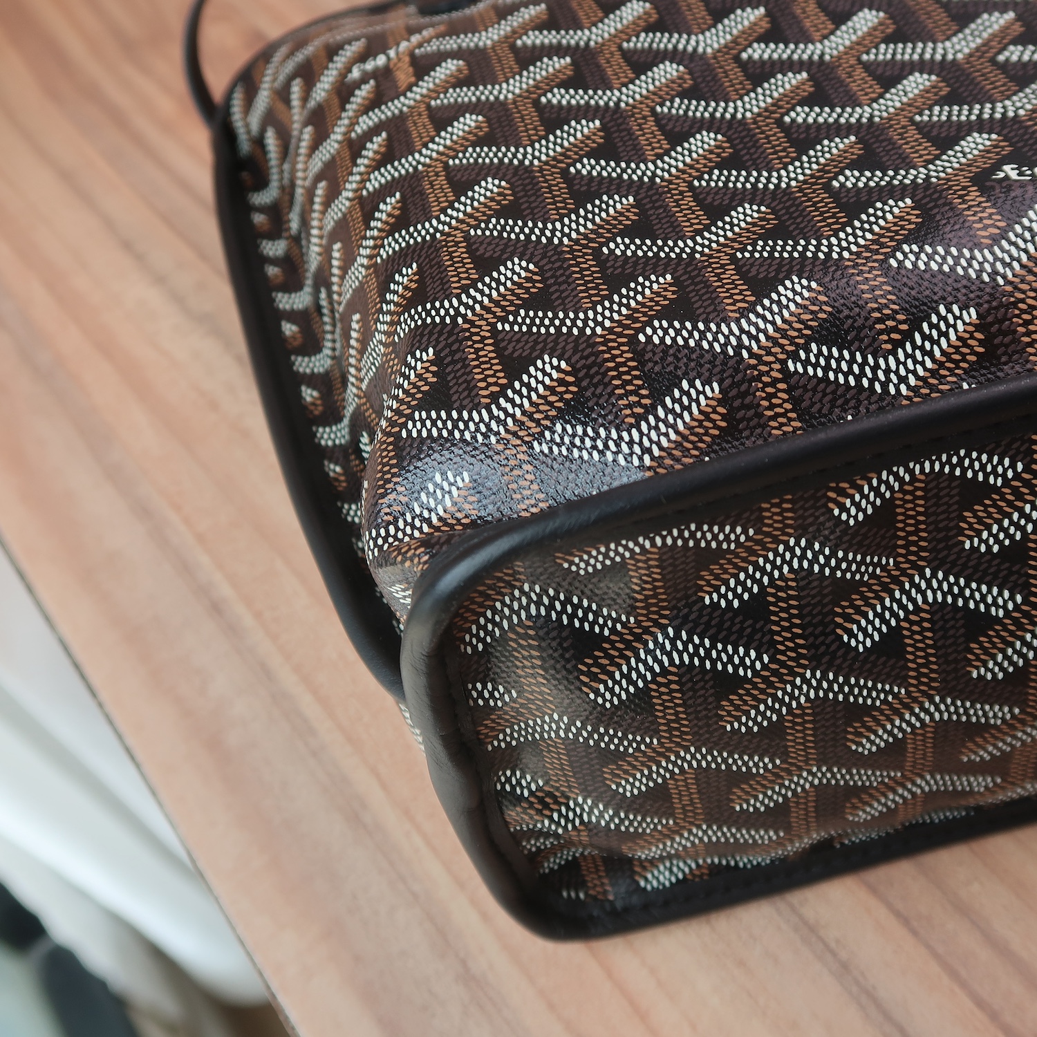 Goyard Black Monogram Heart Anjou Mini Bag (Full Set 2024)