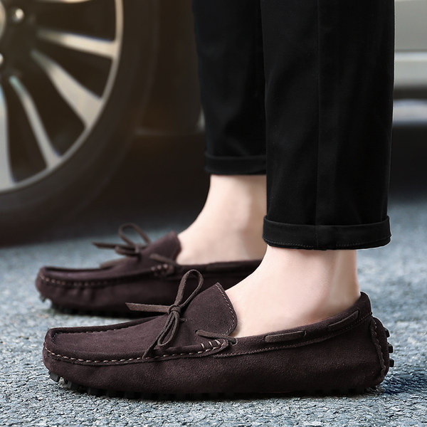 รองเท้าหนังผู้ชาย มีไซส์39-44 รองเท้าโลฟเฟอร์ชาย Slip-On Shoes