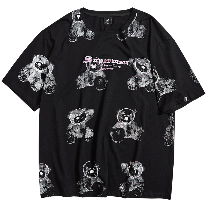 เสื้อยืดผู้ชายอ้วน S-5XL(อกเสื้อ39-51นิ้ว)