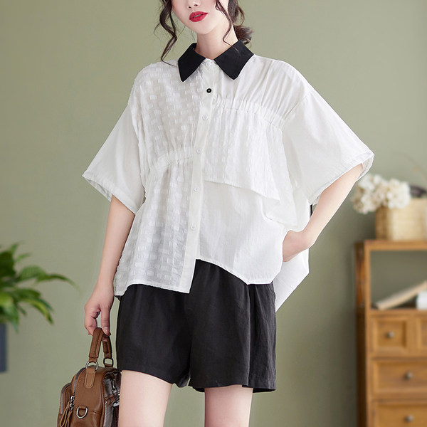 เสื้อลินิน แบบเสื้อสวยๆ เสื้อผ้าฝ้ายลินิน เสื้อเชิ้ตผ้าลินิน BY LININ