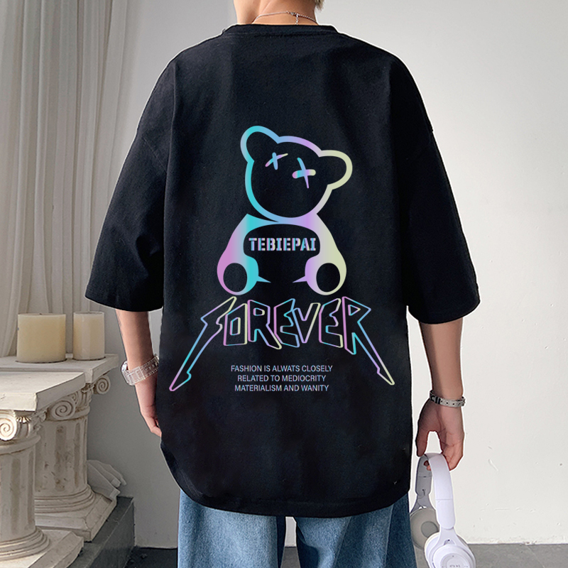 เสื้อยืดผู้ชายอ้วน XL-5XL อกเสื้อ40-52 นิ้ว