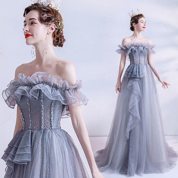 ชุดราตรี ชุดออกงาน ดีไซน์หรู แบรนด์ Angel
