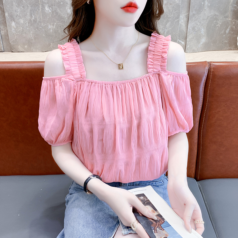 เสื้อผ้าวัยรุ่นเกาหลี เสื้อยืดวัยรุ่นผู้หญิง มีขนาด S M L XL