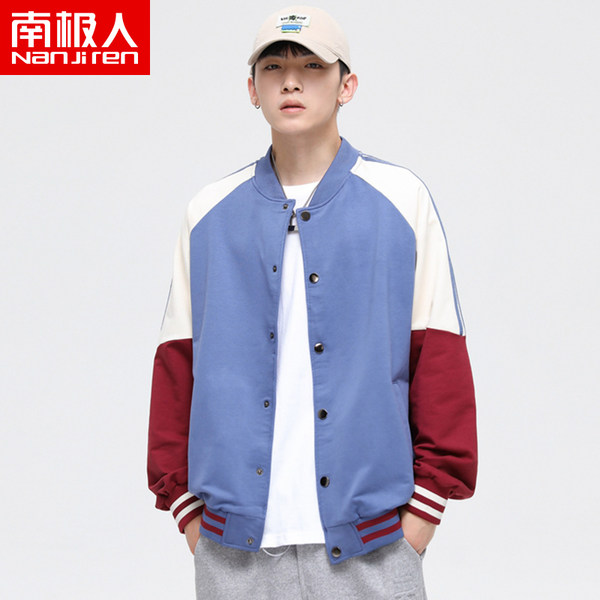 เสื้อแจ็คเก็ตเบสบอล เสื้อคลุม เสื้อแขนยาวสไตล์เกาหลี