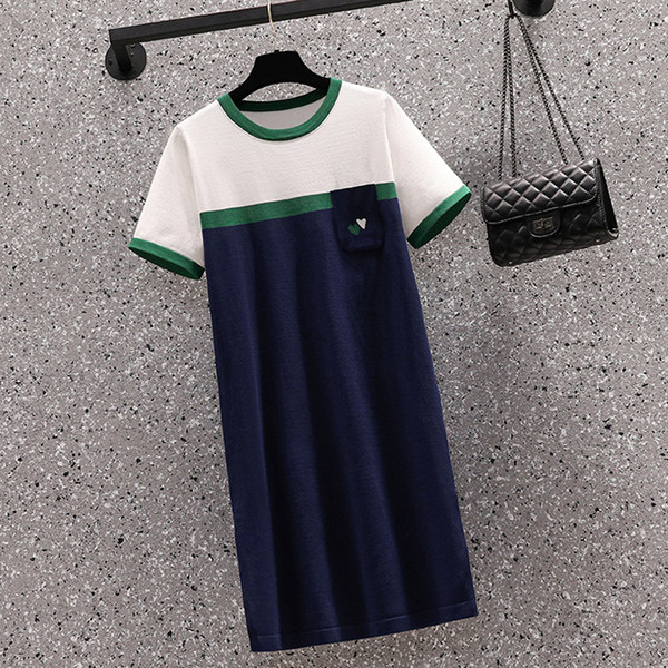 เดรสคนอ้วน เดรสสาวอวบ ชุดเดรสคนอ้วนวัยรุ่น BY PLUS SIZE Girl