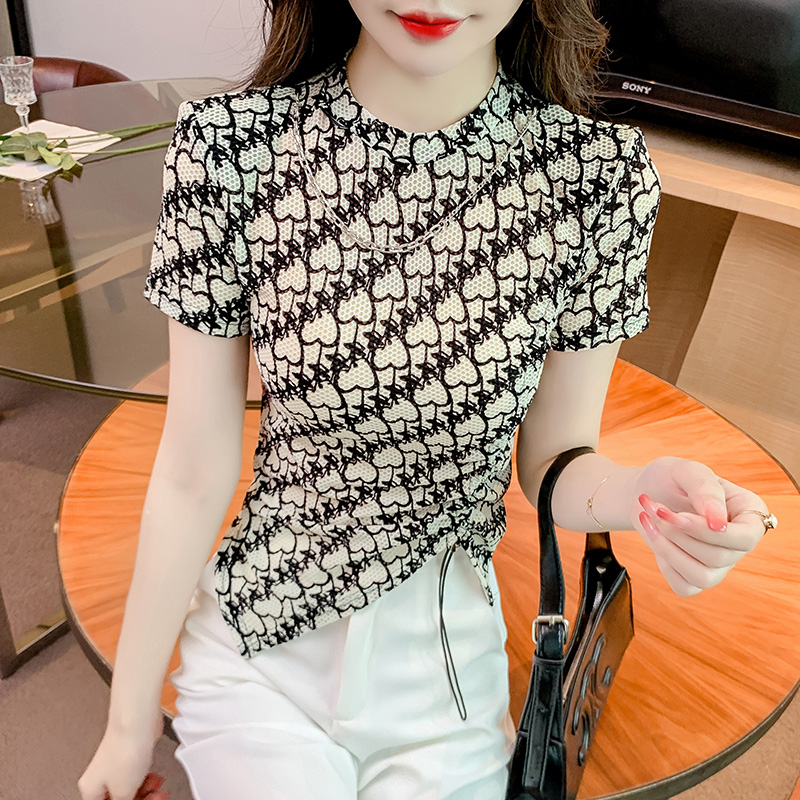 เสื้อผ้าวัยรุ่นเกาหลี เสื้อยืดวัยรุ่นผู้หญิง มีขนาด S M L XL