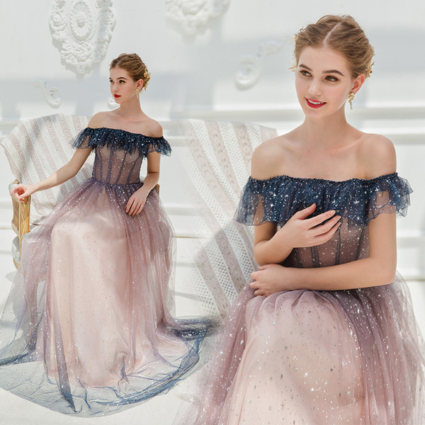 ชุดราตรี ชุดออกงาน ดีไซน์หรู แบรนด์ Angel