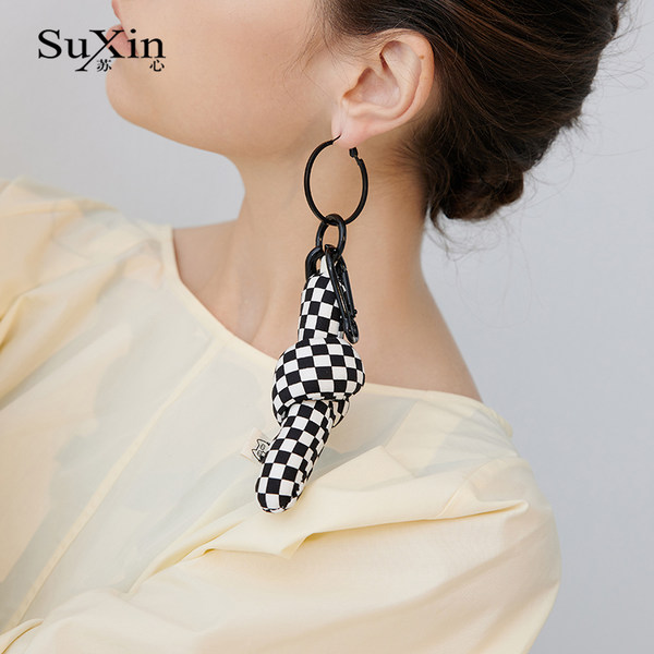 ตุ้มหู ต่างหู ต่างหูผู้หญิง By SuXin