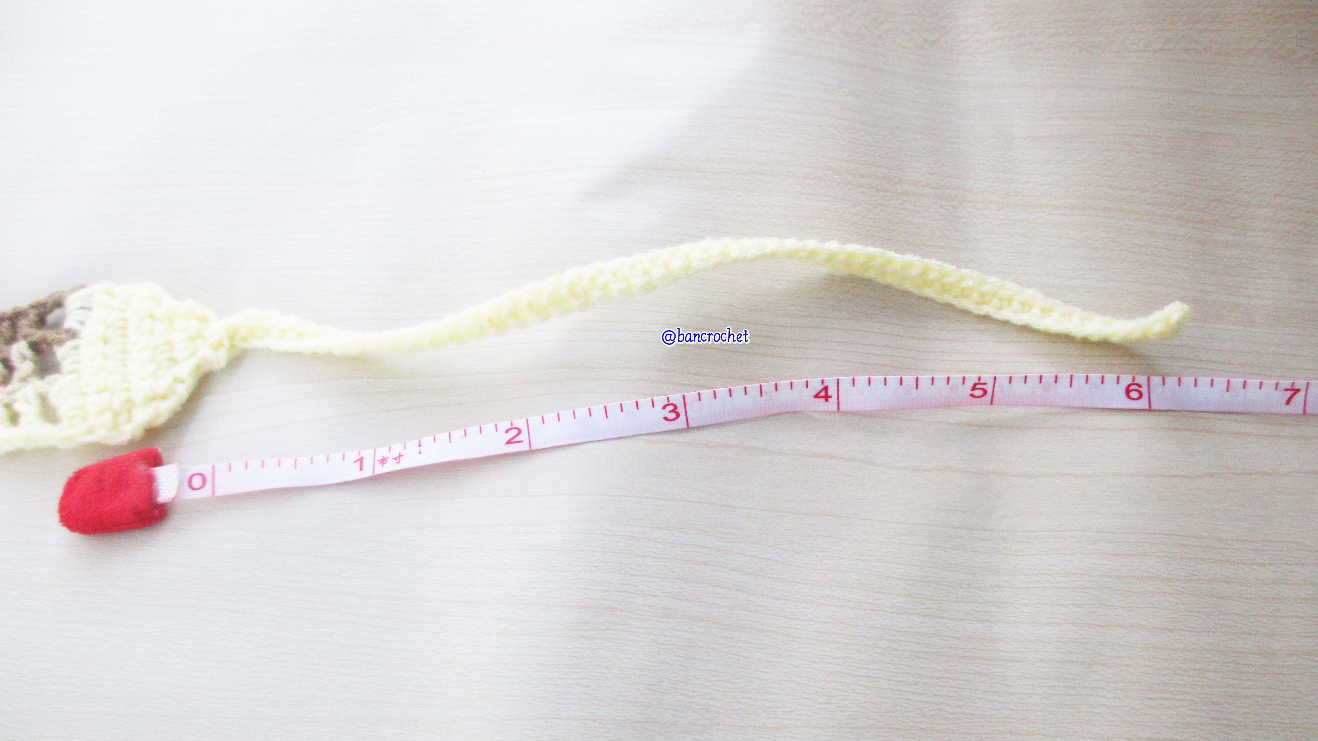 Bancrochet ที่คาดผมถักโครเชต์ สลับสีสดใส Crochet Headband หลากสี 1-1.5*13 inch