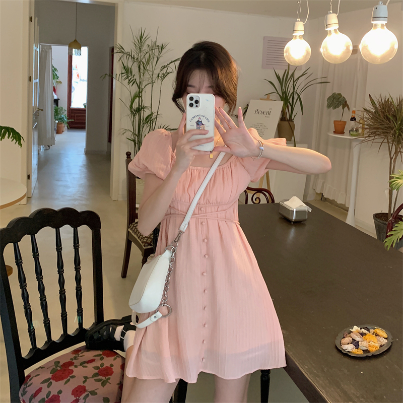 เดรสวัยรุ่น-เดรสคนอ้วนวัยรุ่น L-4XL(อก38-46 นิ้ว)