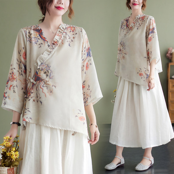 เสื้อลินิน แบบเสื้อสวยๆ เสื้อผ้าฝ้ายลินิน เสื้อเชิ้ตผ้าลินิน BY LININ