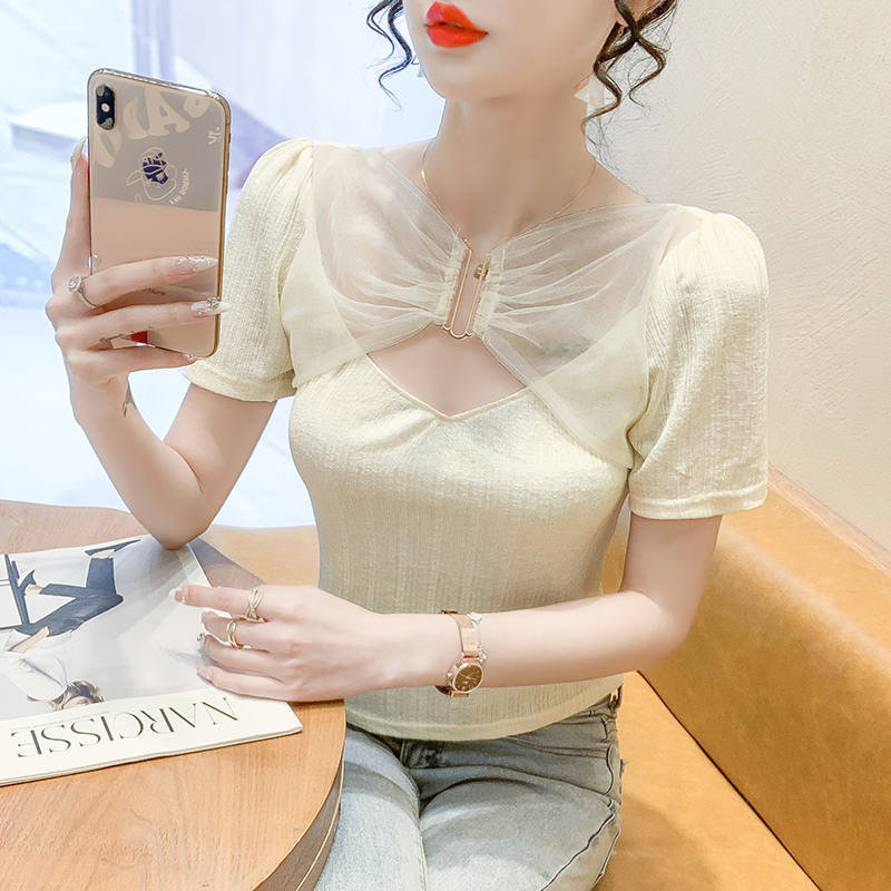 เสื้อยืดวัยรุ่นน่ารักๆ เสื้อวัยรุ่นแขนสั้น เสื้อผ้าวัยรุ่นเกาหลี แบรนด์ Wiyike