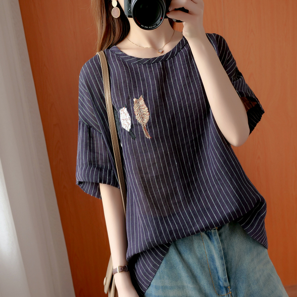 เสื้อผ้าฝ้ายสไตล์วินเทจ ใส่ตั้งแต่สาวผอม-สาวอวบ น้ำหนักตัว50-90 กิโลกรัม By Meimei plus size