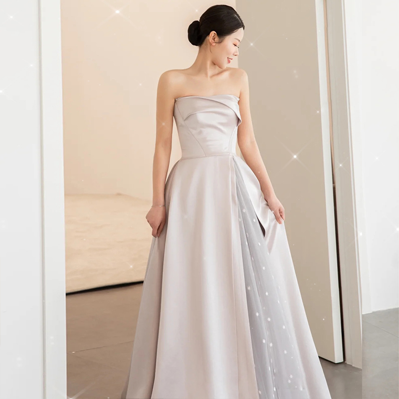 ชุดราตรี ชุดราตรีสวยหรู แบบ ทันสมัย Evening dress