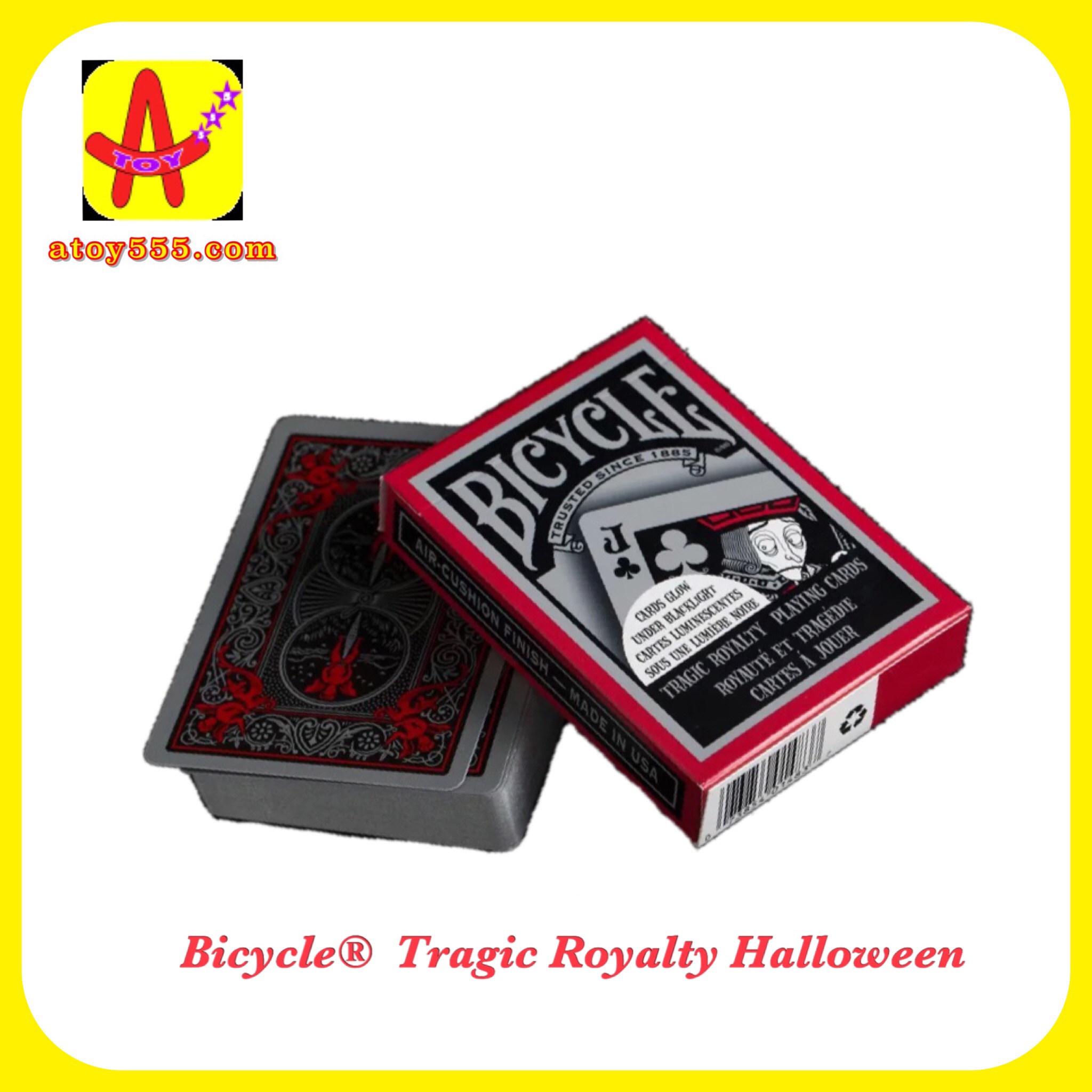 ไบซิเคิล Bicycle® Tragic Royalty Halloween