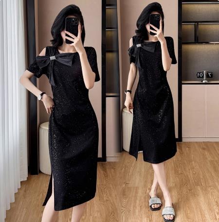 เดรสสีดำสุภาพ เรียบหรู ดูดี เหมาะกับทุกโอกาส | เดรสผู้หญิงแฟชั่นสุภาพ