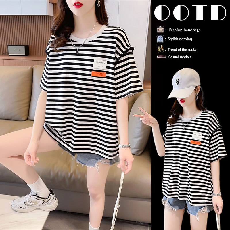 เสื้อยืดคนอ้วนแบบโอเวอร์ไซส์แบบ ulzzang fashion สนใจทักแชท