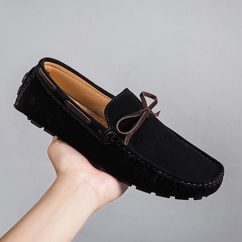 รองเท้าหนังผู้ชาย มีไซส์39-44 รองเท้าโลฟเฟอร์ชาย Slip-On Shoes