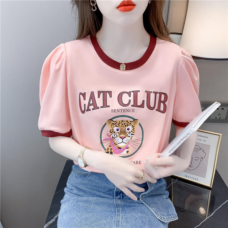 เสื้อยืดวัยรุ่นน่ารักๆ เสื้อวัยรุ่นแขนสั้น เสื้อผ้าวัยรุ่นเกาหลี แบรนด์ Wiyike