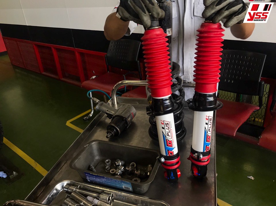 โช้คอัพ สปริง YSS รุ่น DTG Plus For All New Triton (Plus/4x4) ปี 19>