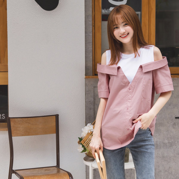 เสื้อแฟชั่น M-3XL Imoda by OB Design