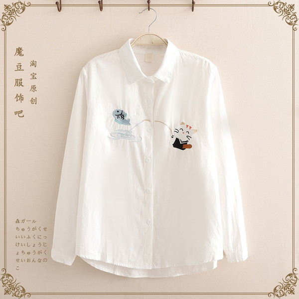 เสื้อผ้าเด็กวัยรุ่น ประมาณ12-17ปี เสื้อสไตล์ญี่ปุ่น Mori Girl สไตล์สดใสน่ารักคิกขุ Mori Girl