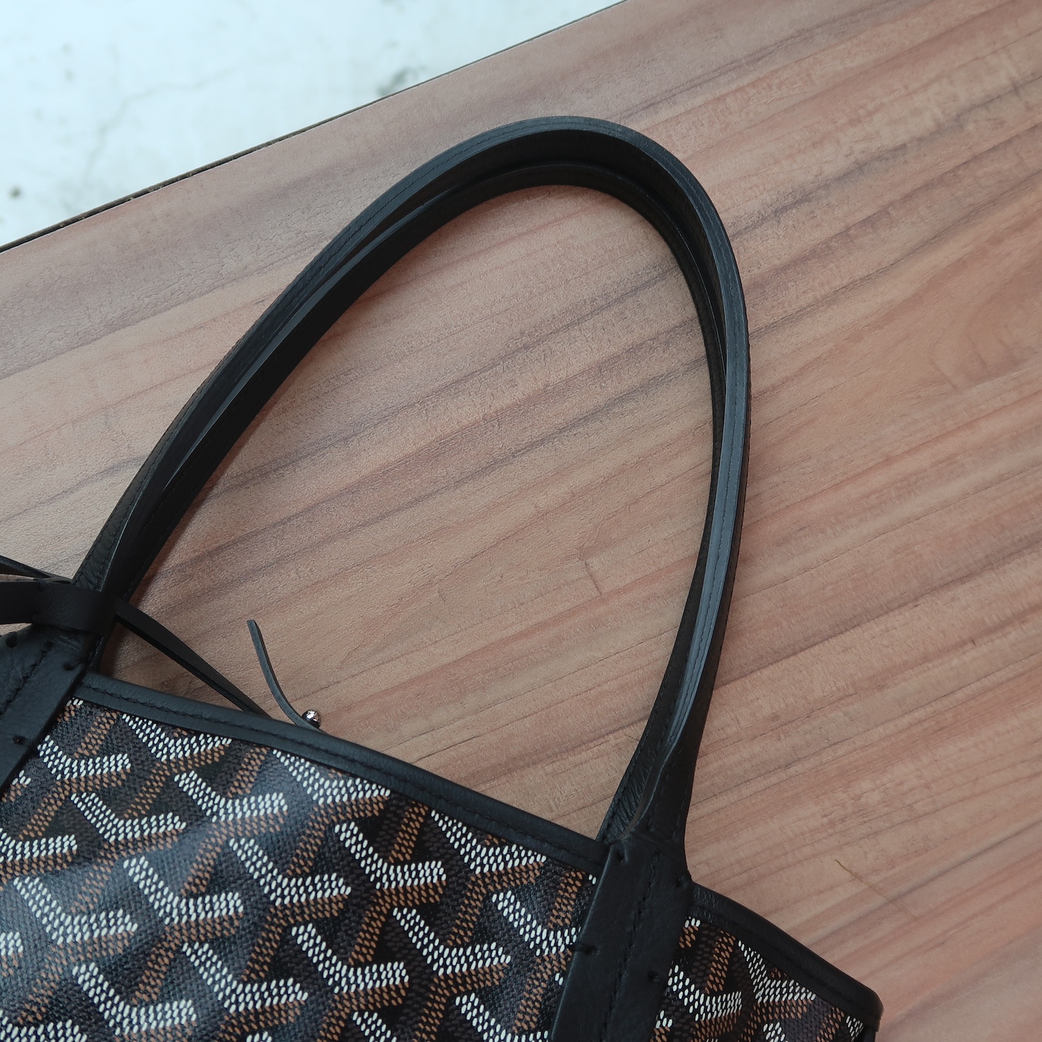 Goyard Black Monogram Heart Anjou Mini Bag (Full Set 2024)