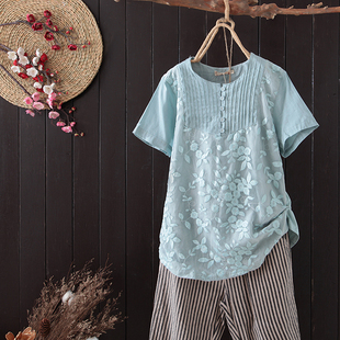 เสื้อผ้าฝ้าย ผ้าลินิน มีขนาดไซส์เดียว อกประมาณ100ซม.หรือประมาณ 40นิ้วขึ้นไป