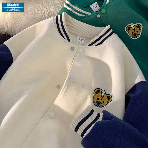 เสื้อแจ็คเก็ตเบสบอล เสื้อคลุม เสื้อแขนยาวสไตล์เกาหลี