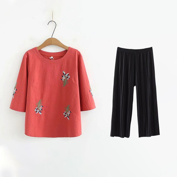 เสื้อลินินสไตล์ผู้ใหญ่ เสื้อคุณแม่ เสื้อผู้ใหญ่ แบรนด์ LININ