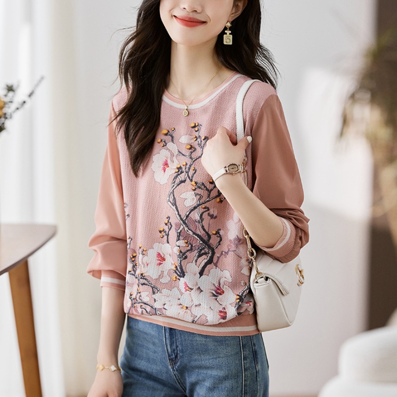 เสื้อเชิ้ตผู้หญิงแขนยาว เสื้อเชิ้ตผู้หญิงใส่ทํางาน 390 บาทต่อชิ้น ฟรีค่าจัดส่ง