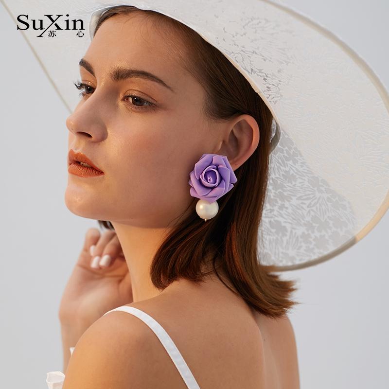 ต่างหู ตุ้มหูแฟชั่น By SuXin