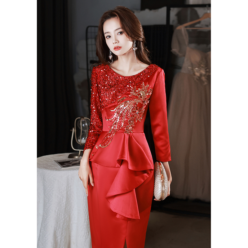 ชุดราตรี ชุดราตรีสวยหรู แบบ ทันสมัย Evening dress