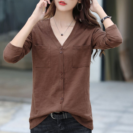 เสื้อยืดแขนยาวแฟชั่น เสื้อยืด T-shirt แขนยาว