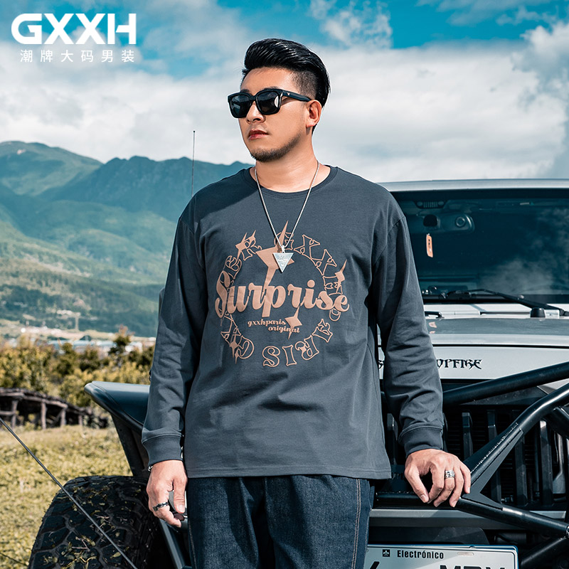 เสื้อยืดผู้ชายอ้วน S-5XL(อกเสื้อ39-51นิ้ว)